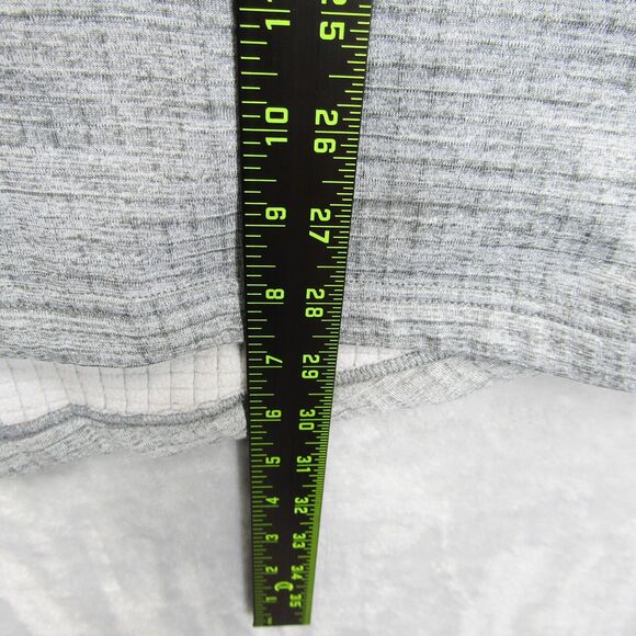 Terramar Sweater Mens Large 3.0 Ecolator Performance 1/4 Zip Shirt Gray - Picture 11 of 15